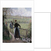 The Woman with the Geese, 1895 by Camille Pissarro