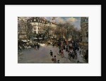 The Boulevard des Italiens, c.1900 by Jean Francois Raffaelli