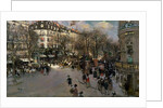 The Boulevard des Italiens, c.1900 by Jean Francois Raffaelli