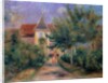 Renoir's house at Essoyes, 1906, by Pierre Auguste Renoir