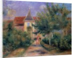 Renoir's house at Essoyes, 1906, by Pierre Auguste Renoir