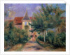 Renoir's house at Essoyes, 1906, by Pierre Auguste Renoir