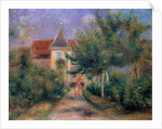 Renoir's house at Essoyes, 1906, by Pierre Auguste Renoir