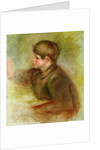 Portrait of Coco painting, c.1910-12 by Pierre Auguste Renoir