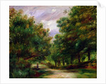 The road near Cagnes, 1905 by Pierre Auguste Renoir