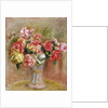 Roses in a Sevres vase by Pierre Auguste Renoir