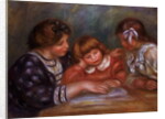 The Lesson, 1906 by Pierre Auguste Renoir