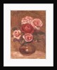 Roses in a pot by Pierre Auguste Renoir