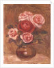 Roses in a pot by Pierre Auguste Renoir