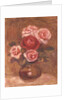 Roses in a pot by Pierre Auguste Renoir