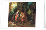 The Flight into Egypt by Frans & Govaerts Abraham Francken