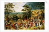 Christ on the Road to Calvary, 1607 by Pieter the Younger Brueghel