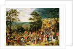 Christ on the Road to Calvary, 1607 by Pieter the Younger Brueghel
