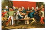 A Wedding Feast by Pieter the Younger Brueghel