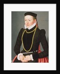 Portrait of a lady, c.1585 by Lorenz Strauch