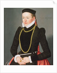 Portrait of a lady, c.1585 by Lorenz Strauch
