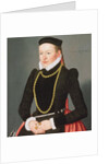 Portrait of a lady, c.1585 by Lorenz Strauch