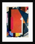 Painterly Architectonic, 1917 by Lyubov Sergeevna Popova