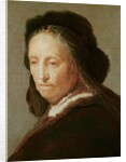 Study of an Old Woman, c.1600-1700 by Rembrandt Harmensz. van Rijn