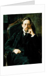 Anton Pavlovich Chekhov, 1898 by Osip Emmanuilovich Braz