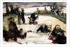 Playing in the Snow by Witold Wojtkiewicz