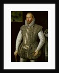 Portrait of Sir Walter Raleigh, 1598 by William Segar