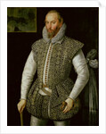 Portrait of Sir Walter Raleigh, 1598 by William Segar