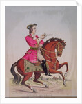 Captain MacHeath, the highwayman hero of 'The Beggar's Opera' by John Gay, pub. by Redington by English School