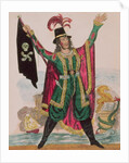 Mr.T.P.Cooke in the role of the Flying Dutchman by English School