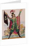 Mr.T.P.Cooke in the role of the Flying Dutchman by English School