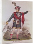 Mr. Macready in the role of Rob Roy Macgregor by English School