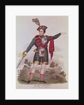 Mr. Macready in the role of Rob Roy Macgregor by English School
