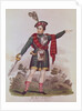 Mr. Macready in the role of Rob Roy Macgregor by English School