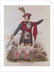 Mr. Macready in the role of Rob Roy Macgregor by English School