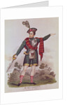 Mr. Macready in the role of Rob Roy Macgregor by English School