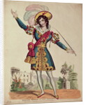 Madame Vestris in the role of Don Giovanni from Mozart's opera 'Don Giovanni' by English School