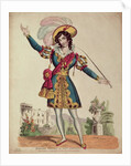 Madame Vestris in the role of Don Giovanni from Mozart's opera 'Don Giovanni' by English School