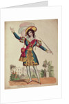 Madame Vestris in the role of Don Giovanni from Mozart's opera 'Don Giovanni' by English School