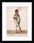 Mr. Braham in the character of Orlando from Shakespeare's 'As You Like It', pub. 1802 by Robert Dighton