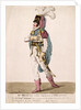 Mr. Braham in the character of Orlando from Shakespeare's 'As You Like It', pub. 1802 by Robert Dighton