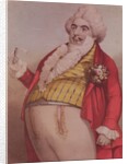 Signor Lablache as Dr. Dulcamara, the quack doctor in the opera 'The Elixir of Love' by Gaetano Donizetti by English School