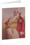 Signor Lablache as Dr. Dulcamara, the quack doctor in the opera 'The Elixir of Love' by Gaetano Donizetti by English School
