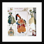 The Great Eunuch, costume design for Diaghilev's production of the ballet 'Scheherazade', 1910 by Leon Bakst