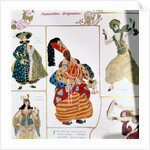 The Great Eunuch, costume design for Diaghilev's production of the ballet 'Scheherazade', 1910 by Leon Bakst