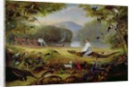 Charles Waterton capturing a cayman, 1825-26 by Captain Edward Jones