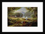 Charles Waterton capturing a cayman, 1825-26 by Captain Edward Jones