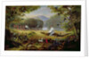 Charles Waterton capturing a cayman, 1825-26 by Captain Edward Jones