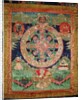 Bardo Mandala, Thangka showing the period between death and reincarnation by School Tibetan