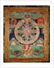 Bardo Mandala, Thangka showing the period between death and reincarnation by School Tibetan