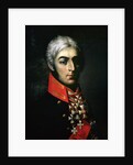 Portrait of Prince Peter Bagration Russian general by School Russian